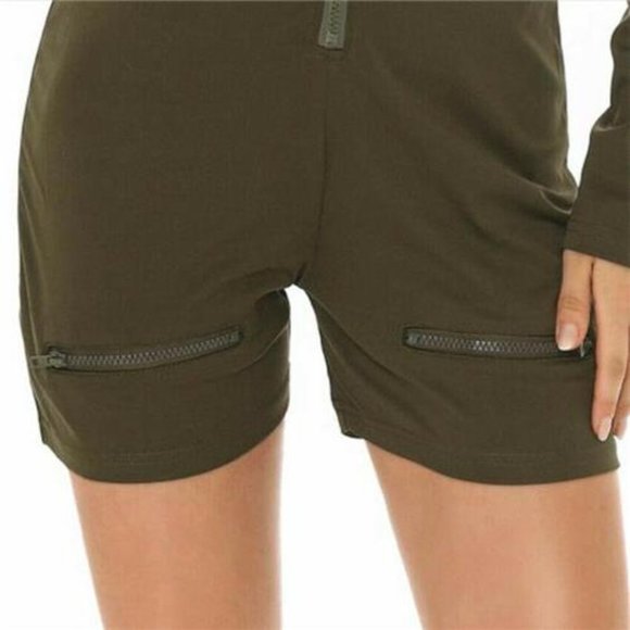 Top Gun Costume Women Maverick Flight Jump Suit Girls Union Green Pilot … - Picture 7 of 9